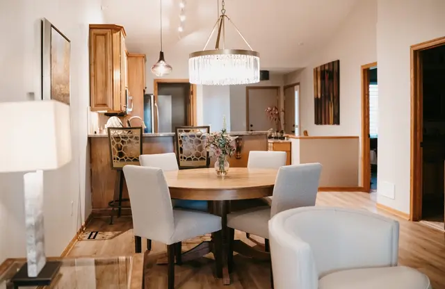 Open-concept dining and kitchen renovation by North Haven Design Build